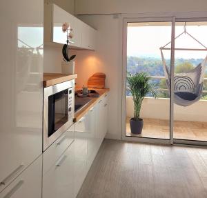 Studio climatisé vue imprenable wifi