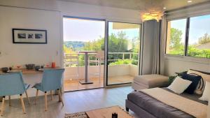 Studio climatisé, vue imprenable-wifi