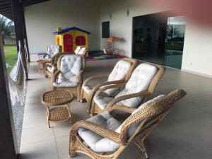 Mansão cinematográfica pé na areia