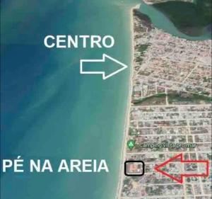 Mansão cinematográfica pé na areia