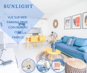 SUNLIGHT HORIZON -Terrasse vue mer - Accès direct plage- Parking - Idéal Famille TOPPROSCONCIERGERIE
