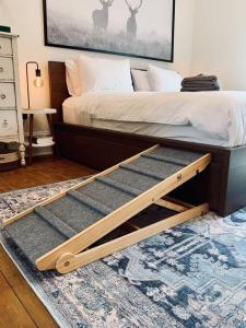 Pet-Friendly Space #3 at Doggy Digs, King Bed and Office