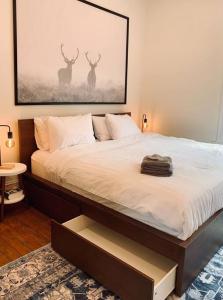 Pet-Friendly Space #3 at Doggy Digs, King Bed and Office