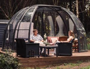 Dôme Sféérique avec accès piscine