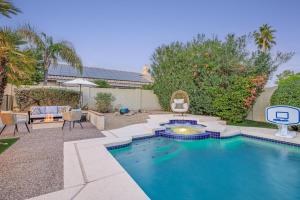 Basketball Game, Heated Pool, Game Room, More