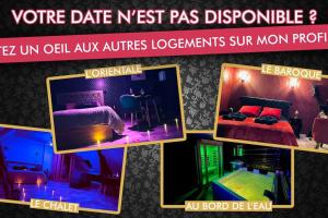 Appartements Love Room L- Orientale / Jacuzzi / Sauna : photos des chambres