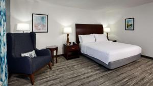 King Room with Roll-In Shower - Mobility Access room in Hilton Garden Inn Merrillville