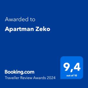 Apartman Zeko