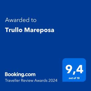 Trullo Mareposa