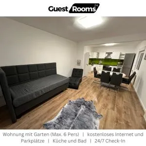 Wohnung mit Garten EG - GuestRooms24 - Marl - Haltern