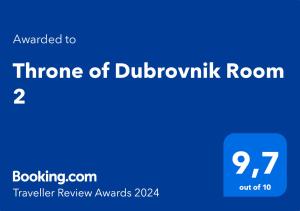 Throne of Dubrovnik Room 2