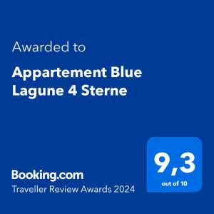 Appartement Blue Lagune 4 Sterne