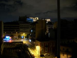 Acropolis studio with breathtaking city view