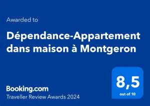 Dépendance-Appartement dans maison à Montgeron - 塞纳河畔维尼厄