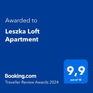Leszka Loft Apartment