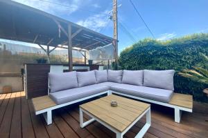 Maisons de vacances GROOMI La Vedasienne - Villa with Spa! : photos des chambres