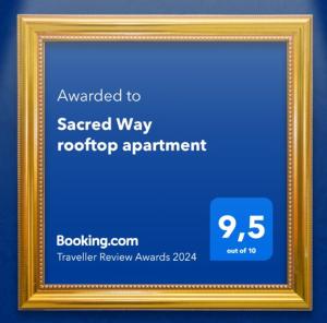 Sacred Way rooftop apartment