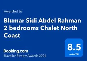 Blumar Sidi Abdel Rahman 2 bedrooms Chalet North Coast - El Dab‘a