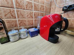 Cozy sunlit apartment with scenic balcony view