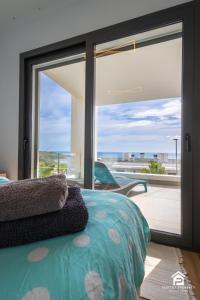 Modern apartment with sea and golf view