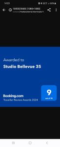 Studio Bellevue 35 avec balcon