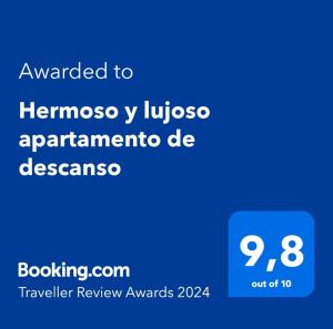 Hermoso y lujoso apartamento de descanso
