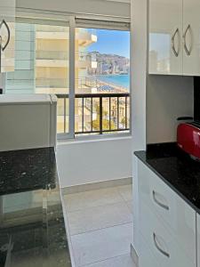 Estudio con sofá cama directamente en la playa - sin dormitorio