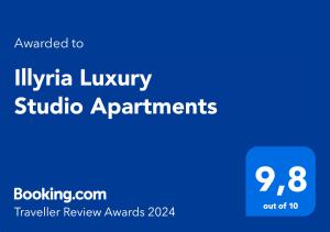 Illyria Luxury Studio Apartments