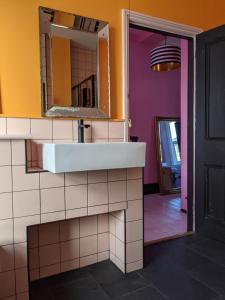 pet + kid friendly free parking v pink house!