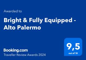 Bright & Fully Equipped - Alto Palermo