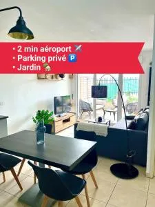Superbe appart avec Jardin à 2 min de l’Aéroport-4 pers - Vitrolles