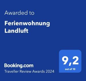 Ferienwohnung Landluft