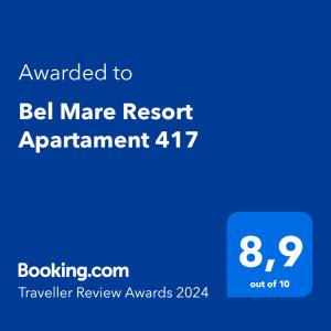 Bel Mare Resort Apartament 417