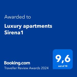 Luxury apartments Sirena1