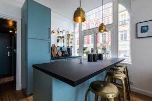 Appartements BLUE MOON KEYWEEK Seafront Apt with large Terrace and Parking Biarritz : photos des chambres