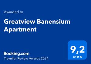 Greatview Banensium Apartment