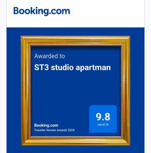 ST3 studio apartman