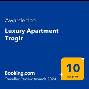 Luxury Apartment Trogir