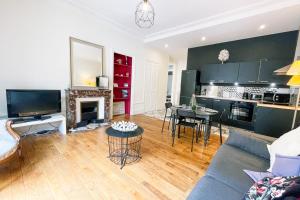 Appartements #H9 Le spacieux de la Gare Large T4 fully equipped Gare de Grenoble : photos des chambres