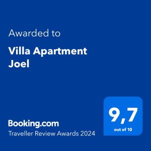 Villa Apartment Joel