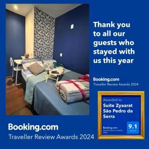 Suíte Zyaarat São Pedro da Serra - São Pedro da Serra