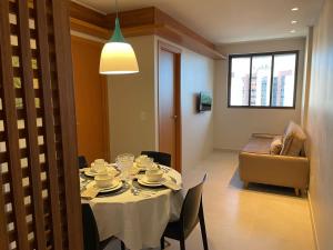 Apartamento aconchegante para quem busca lazer.