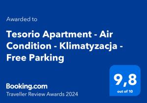 Tesorio Apartment - AC, Free Parking, WiFi, Business & Family