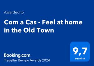 Com a Cas - Feel at home in the Old Town