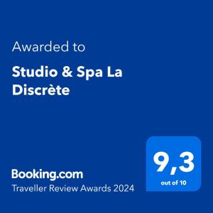 Appartements Studio & Spa La Discrete : photos des chambres
