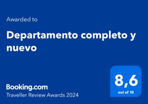 Departamento amueblado