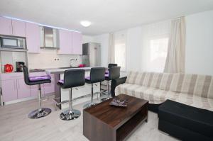 Mit Meerblick und direkt am kristallklaren Meer