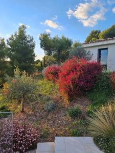 Villas VillaCadiere Vue Mer et Vignes Piscine a debordement : photos des chambres