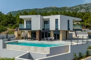 Modern villa Luce with sea view in Peljesac - Trstenik