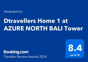 Dtravellers Home 1 at AZURE NORTH BALI Tower